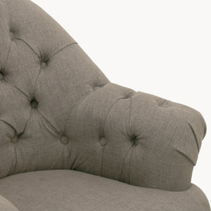 Upholstered Natural Occasional Chair