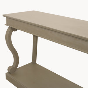 GREY CONSOLE TABLE