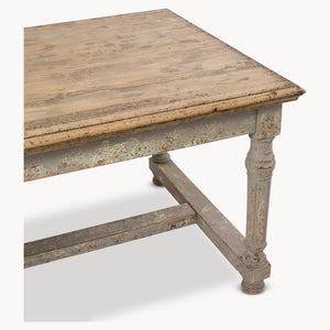 COLONIAL GREY OAK DINING TABLE