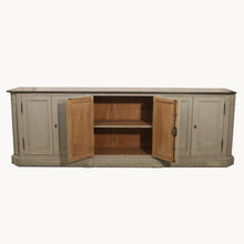 Load image into Gallery viewer, Colonial grey sideboard with stone top
